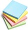 Sticky Notes, Self-Stick 4 Pads 4 Bright Colors Sticky Note, Easy to Post for Home, Office, Notebook, 100 Sheets/pad, Total 400 Sheets